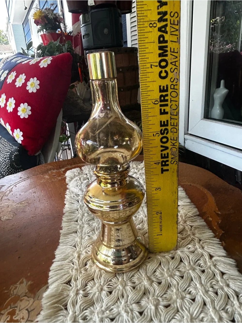 Vintage Avon Library Lamp Cologne Decanter